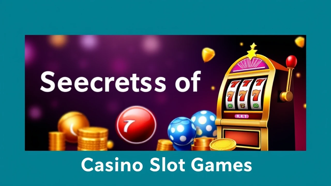 Unlocking the Secrets of Casino Slot Games