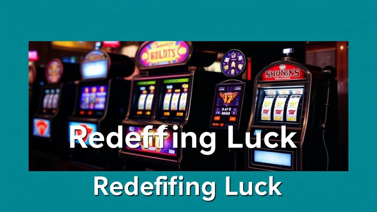 Redefining Luck: How to Beat the Odds on Slot Machines