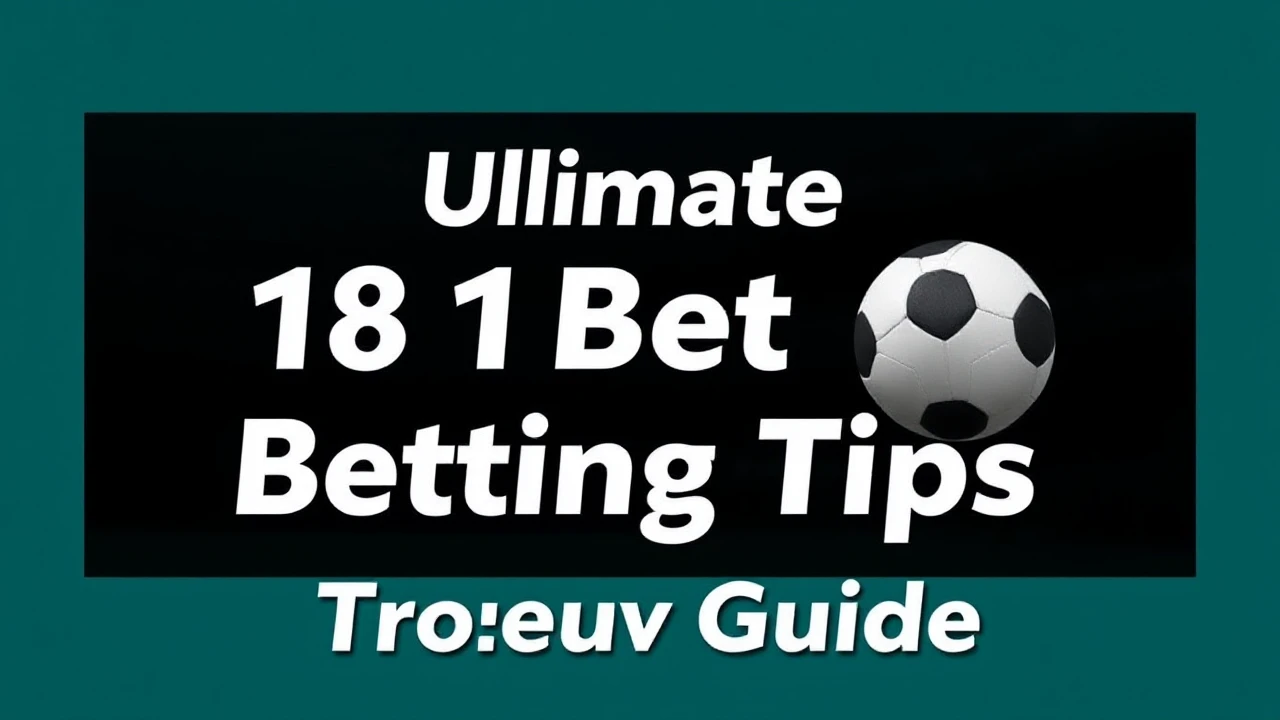 Unveiling the Ultimate 181Bet Betting Tips: Your Guide