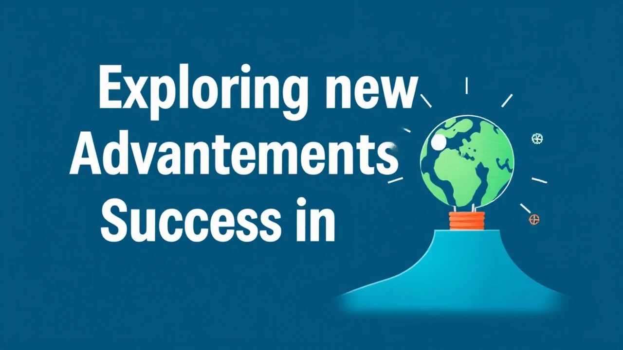 Exploring new Advancements of Success in Business