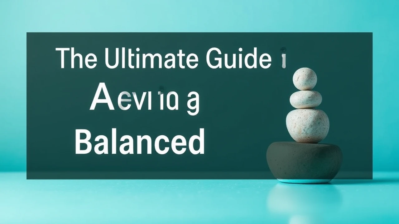 The Ultimate Guide to Achieving a Balanced Lifestyle
