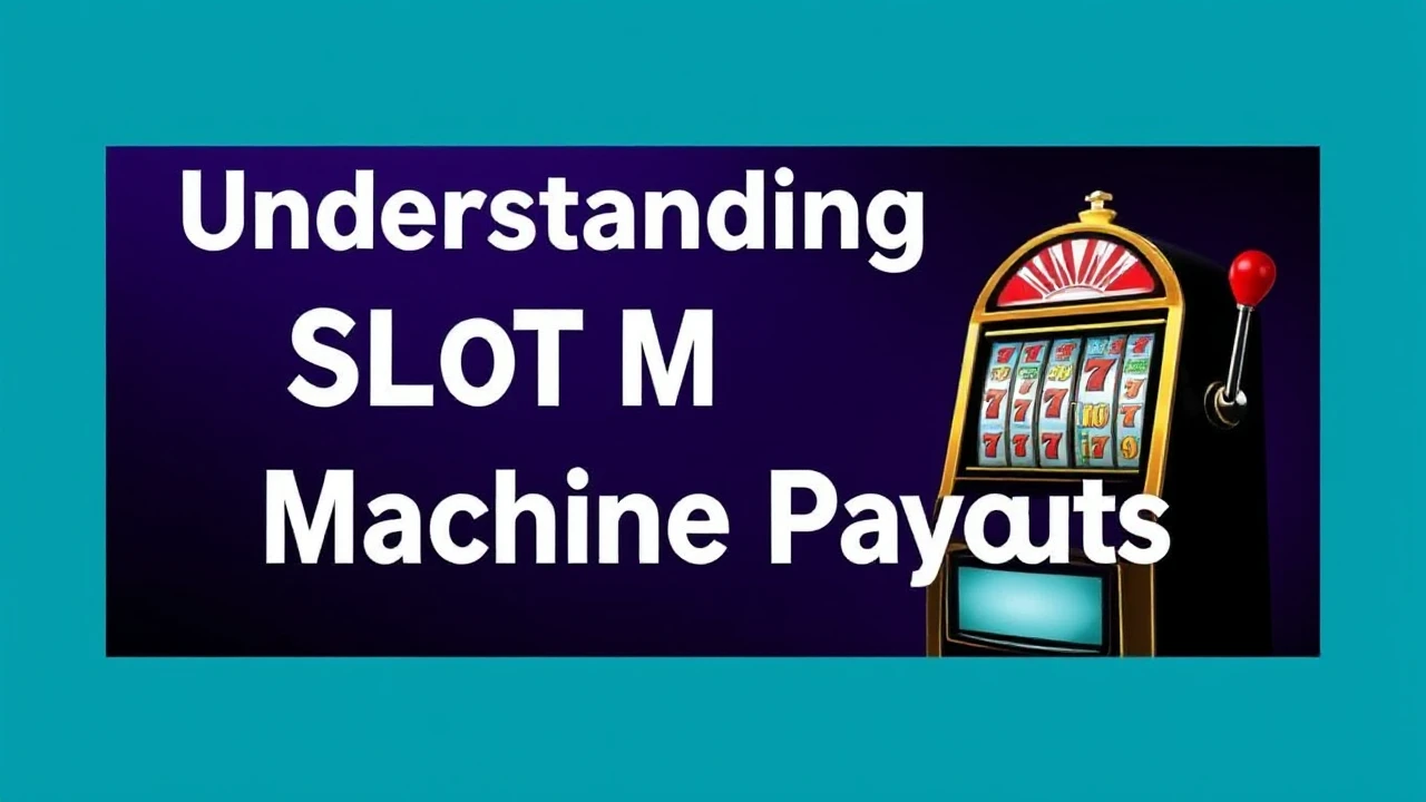 Understanding Slot Machine Payouts: Breaking Down the Numbers