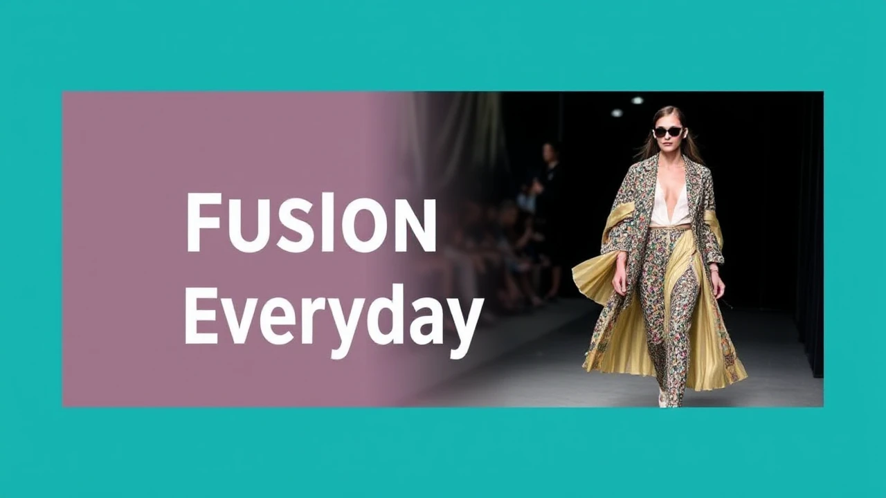 Fashion Fusion: Blending Runway with Everyday Style