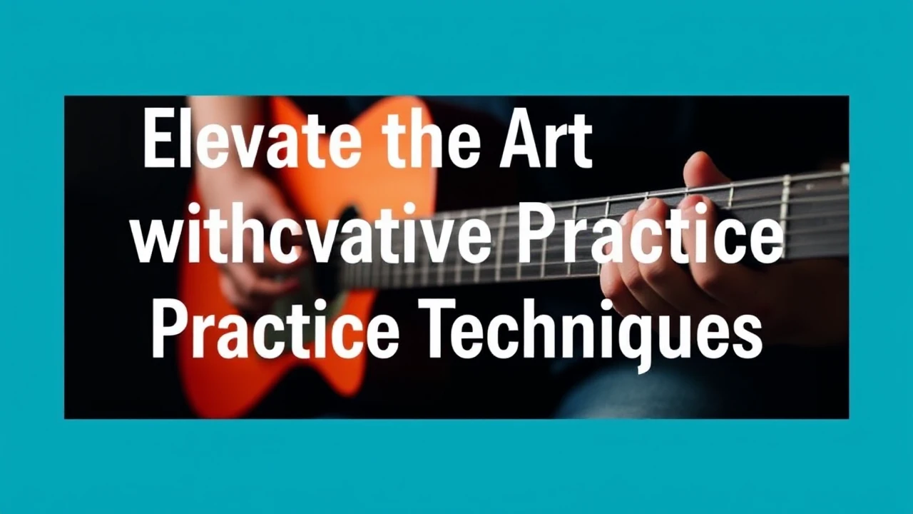 Elevate the Art with Innovative Practice Techniques