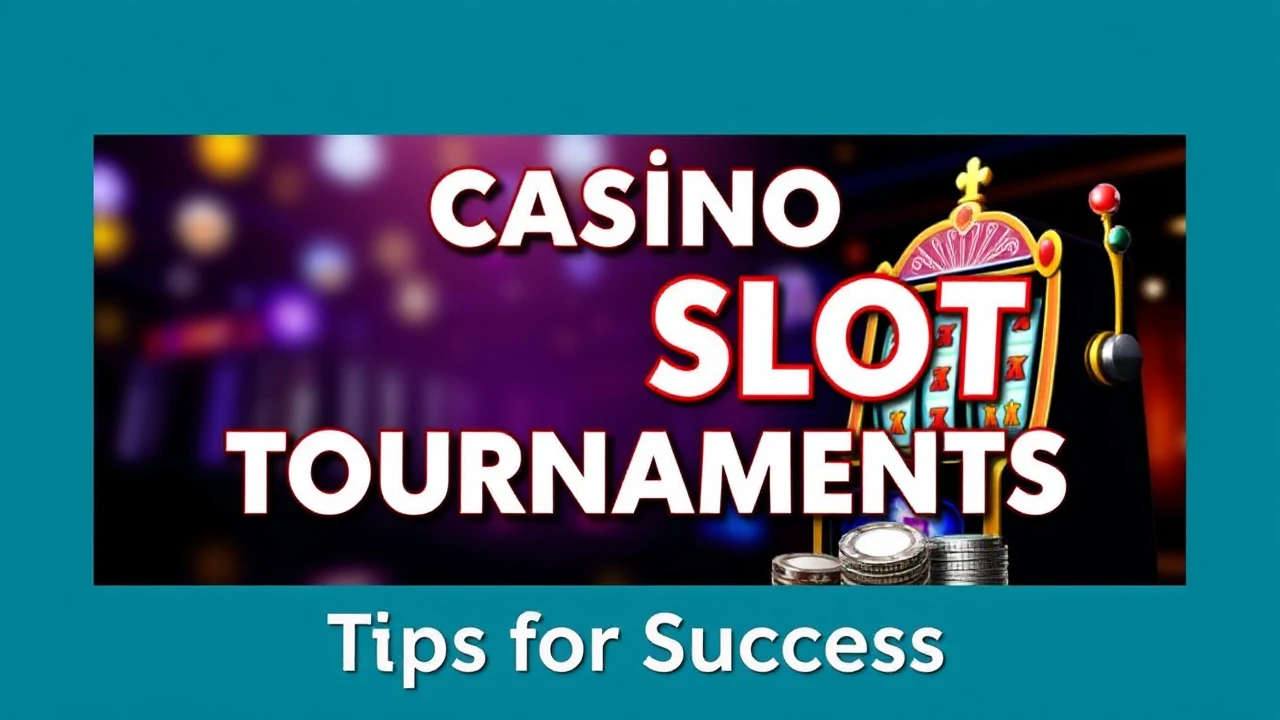 Casino Slot Tournaments: Tips for Success