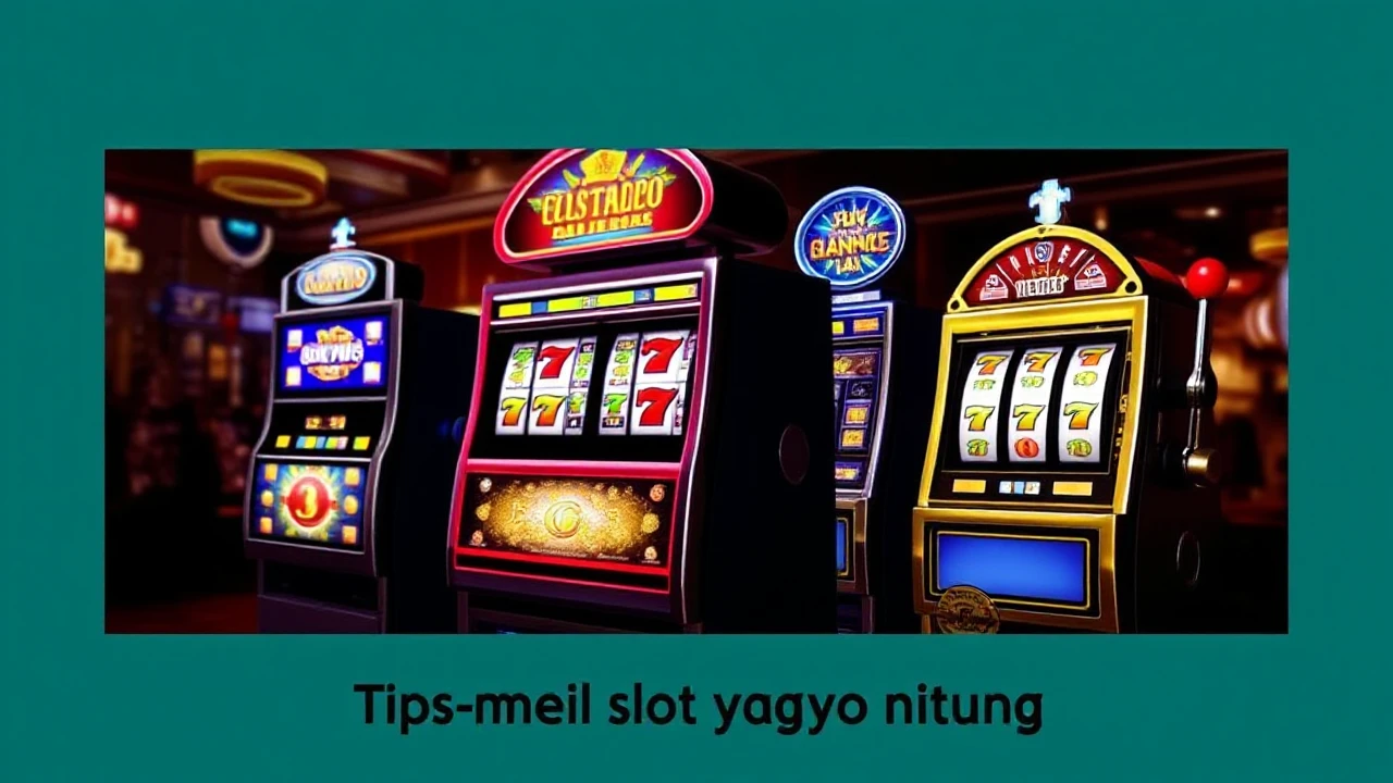 Tips memilih mesin slot yang untung