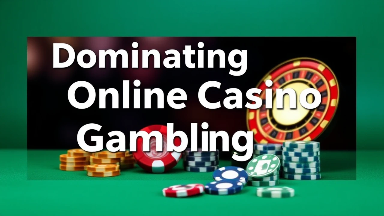 Dominating Online Casino Gambling: The Ultimate Playbook for Winning