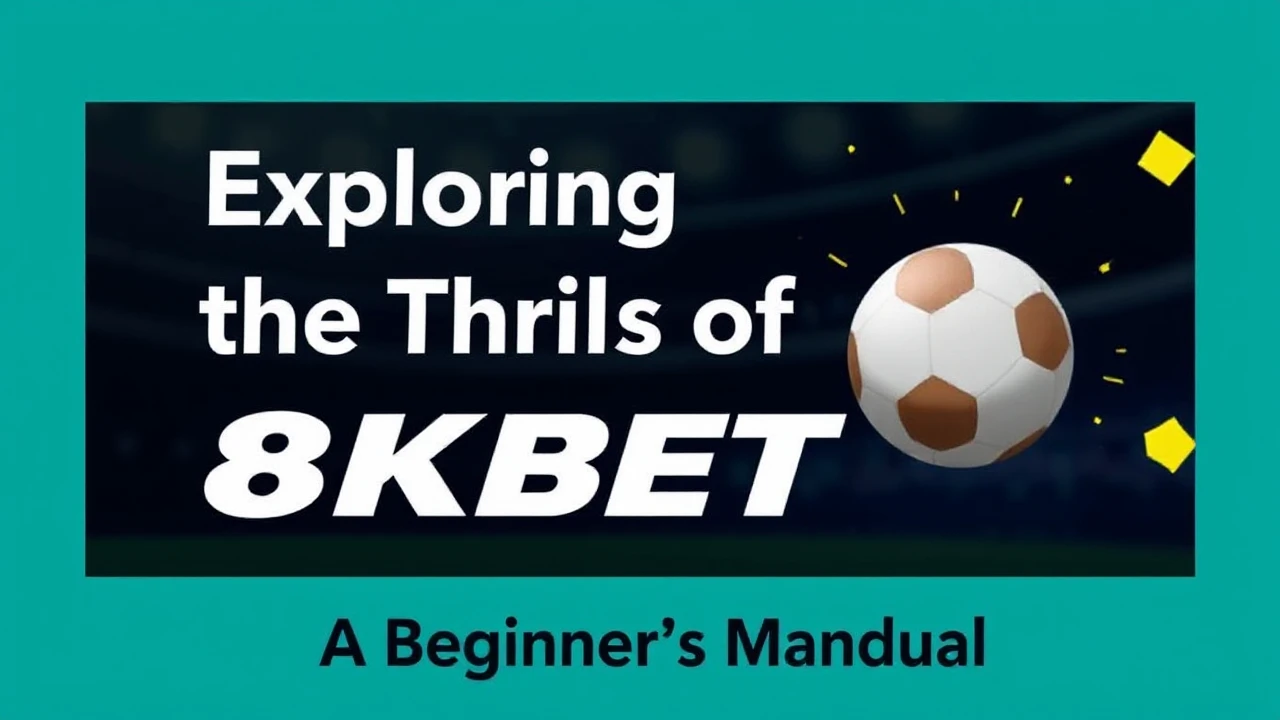 Exploring the Thrills of 8KBET: A Beginner's Manual
