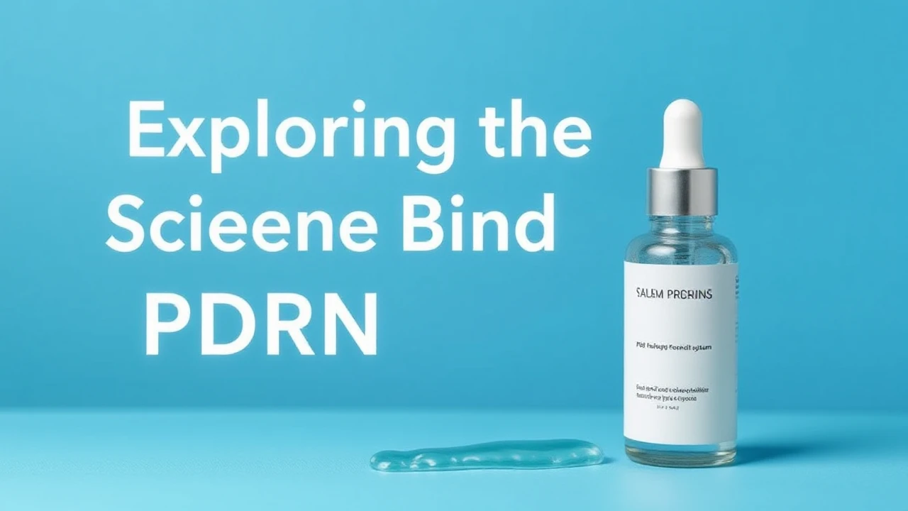 Exploring the Science Behind PDRN Serum: The Way It Works on Your Skin