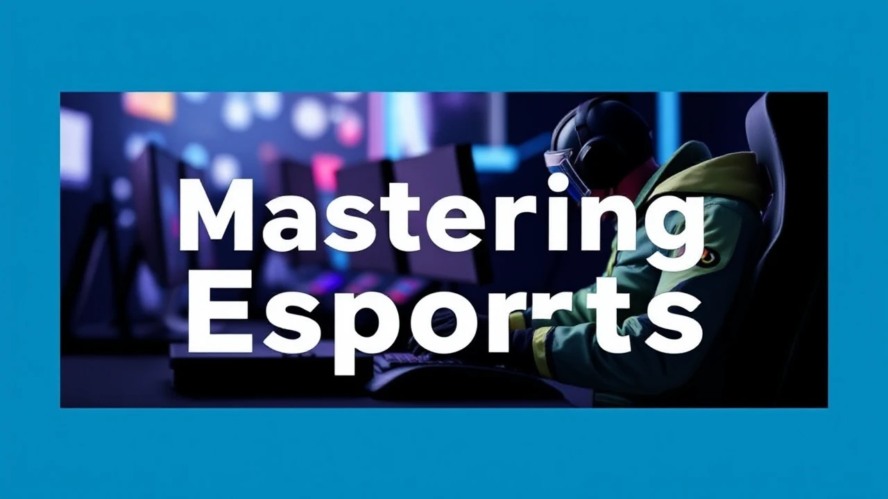 Mastering Esports: A Beginner's Guide to Ruling the Game