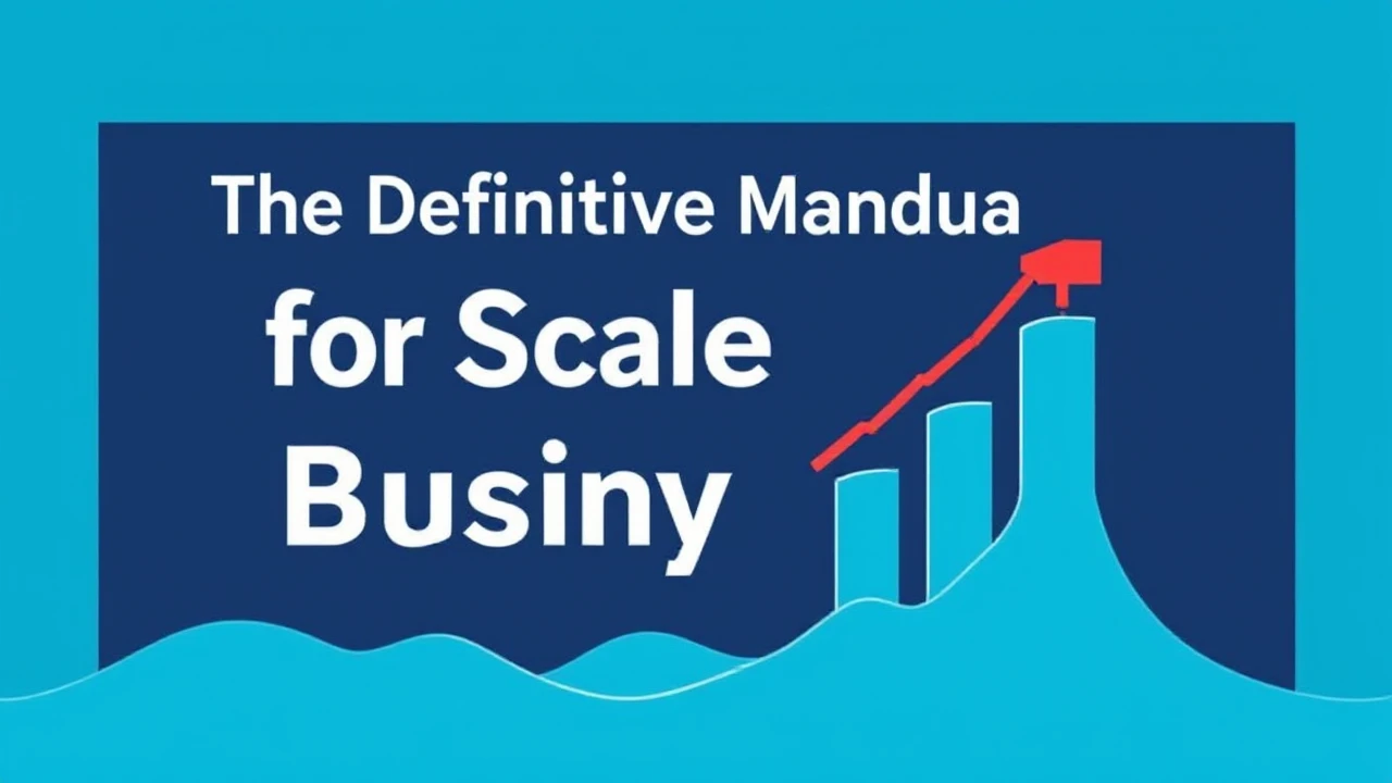 The Definitive Manual for Scaling Your Company Effectively