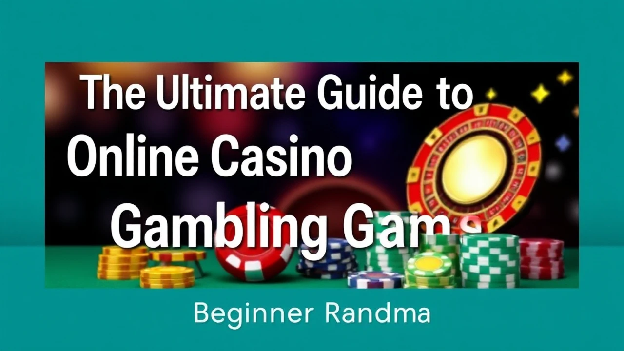 The Ultimate Guide to Online Casino Gambling Games: A Beginner's Roadmap