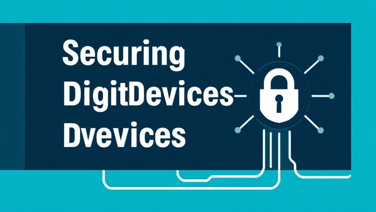 Securing Your Digital Devices: Five Straightforward Tips