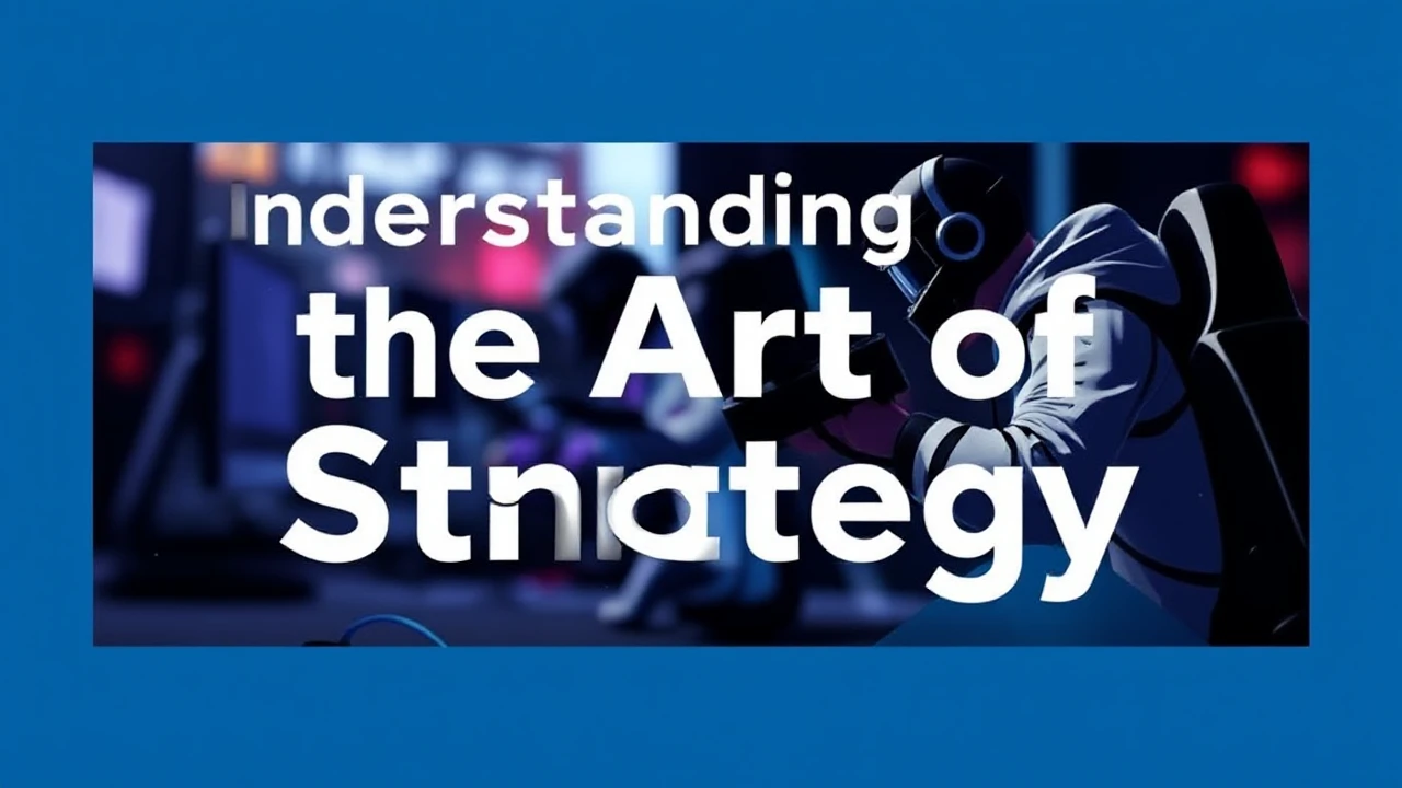 Understanding the Art of Strategy: Tactical Approaches to Dominate Esports Games