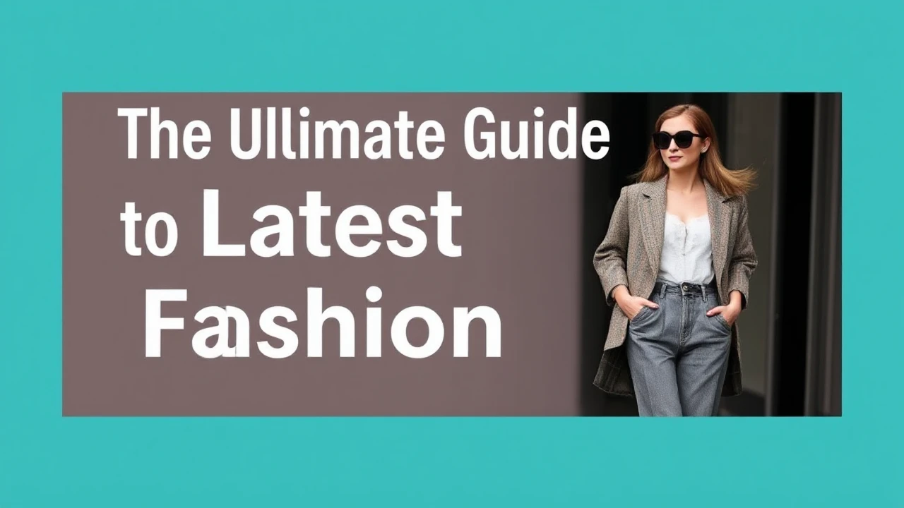 The Ultimate Guide to Latest Fashion for Contemporary Females