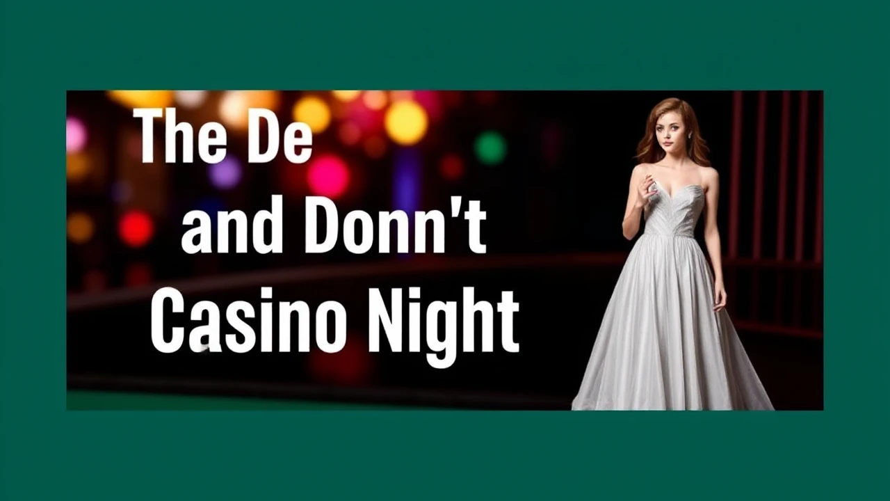 The Dos and Don'ts for Casino Night Outfits
