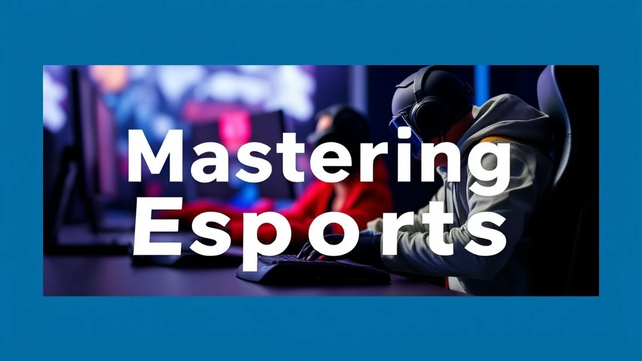 Mastering Esports: A Beginner's Guide to Conquering the Game