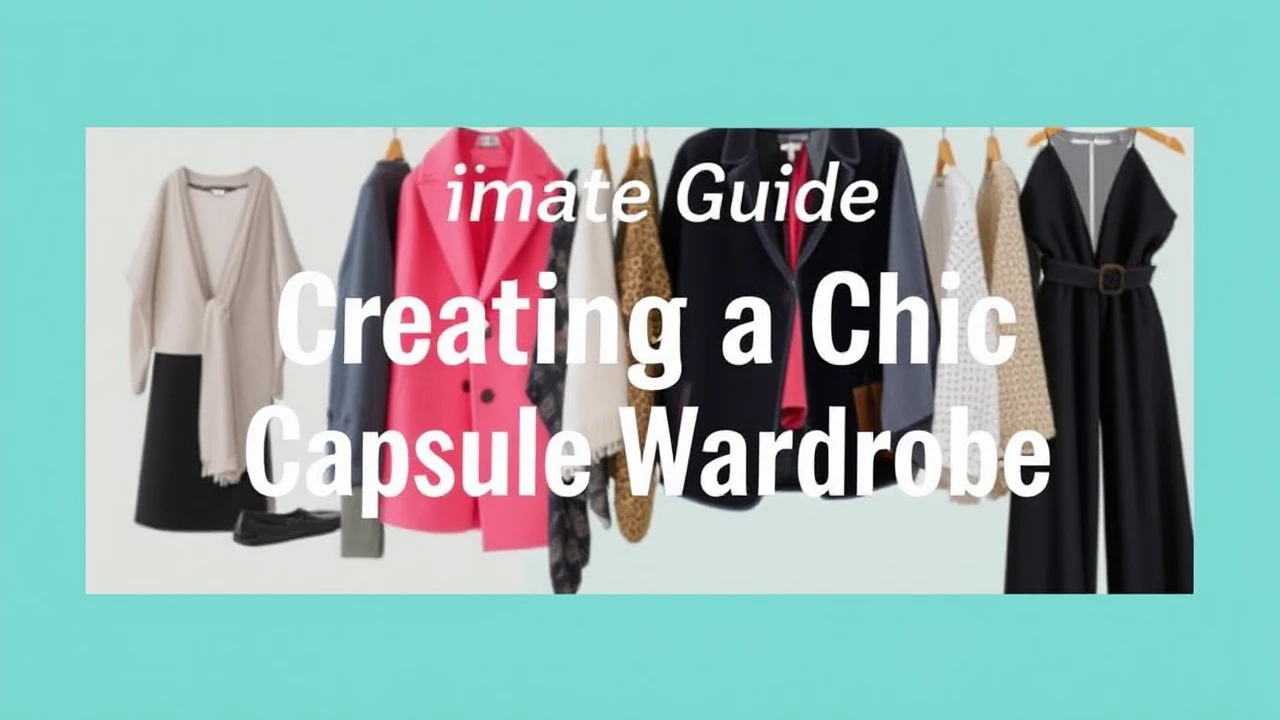 The Ultimate Guide on Creating a Chic Capsule Wardrobe