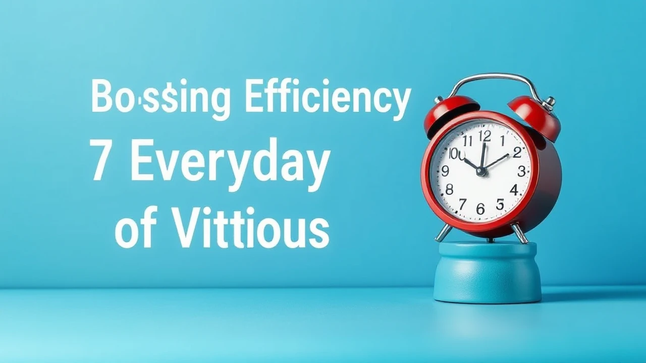Boosting Efficiency: 7 Everyday Habits of Victorious Individuals