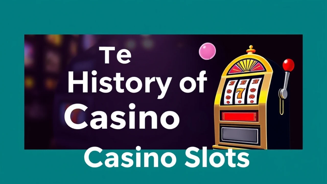 The History of Casino Slots: A Brief Overview