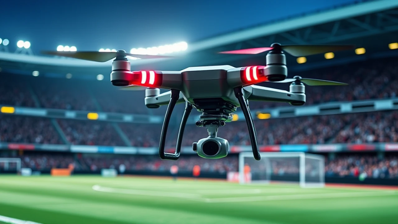 How Drones Are Changing Live Football Coverage