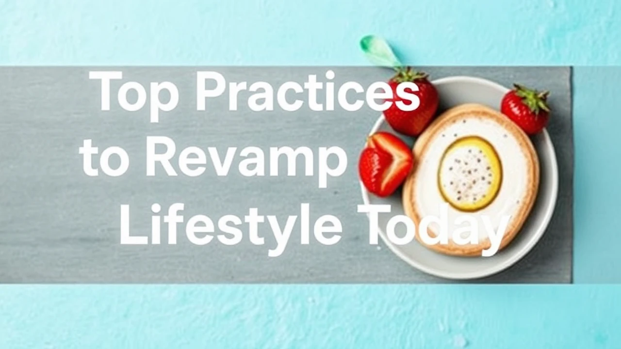 Top Practices to Revamp Your Lifestyle Today