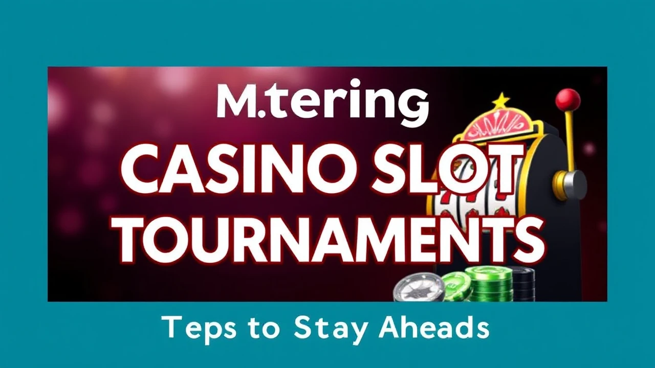 Mastering Casino Slot Tournaments: Tips to Stay Ahead