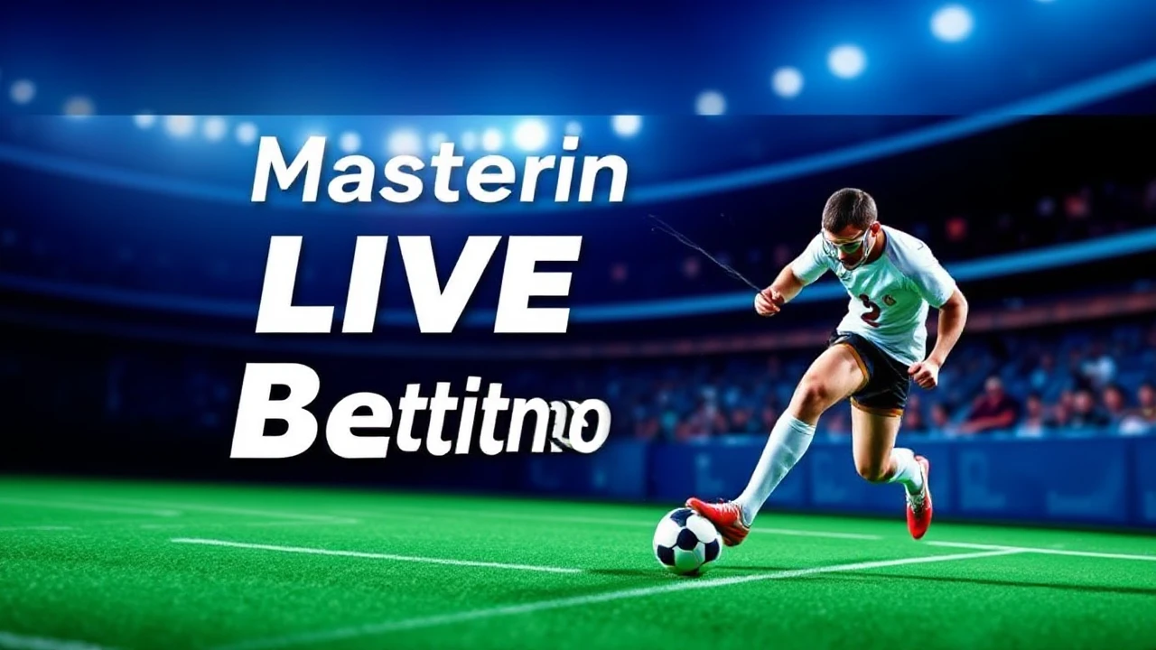Mastering Live Betting: Strategies for Winning Big in Real-Time Sports