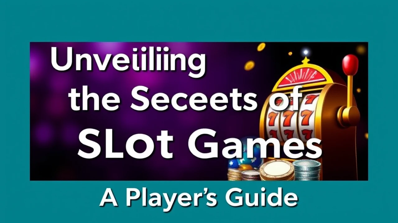 Unveiling the Secrets of Slot Games: A Player's Guide