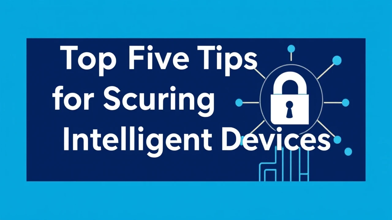 Top Five Tips for Securing Your Intelligent Devices