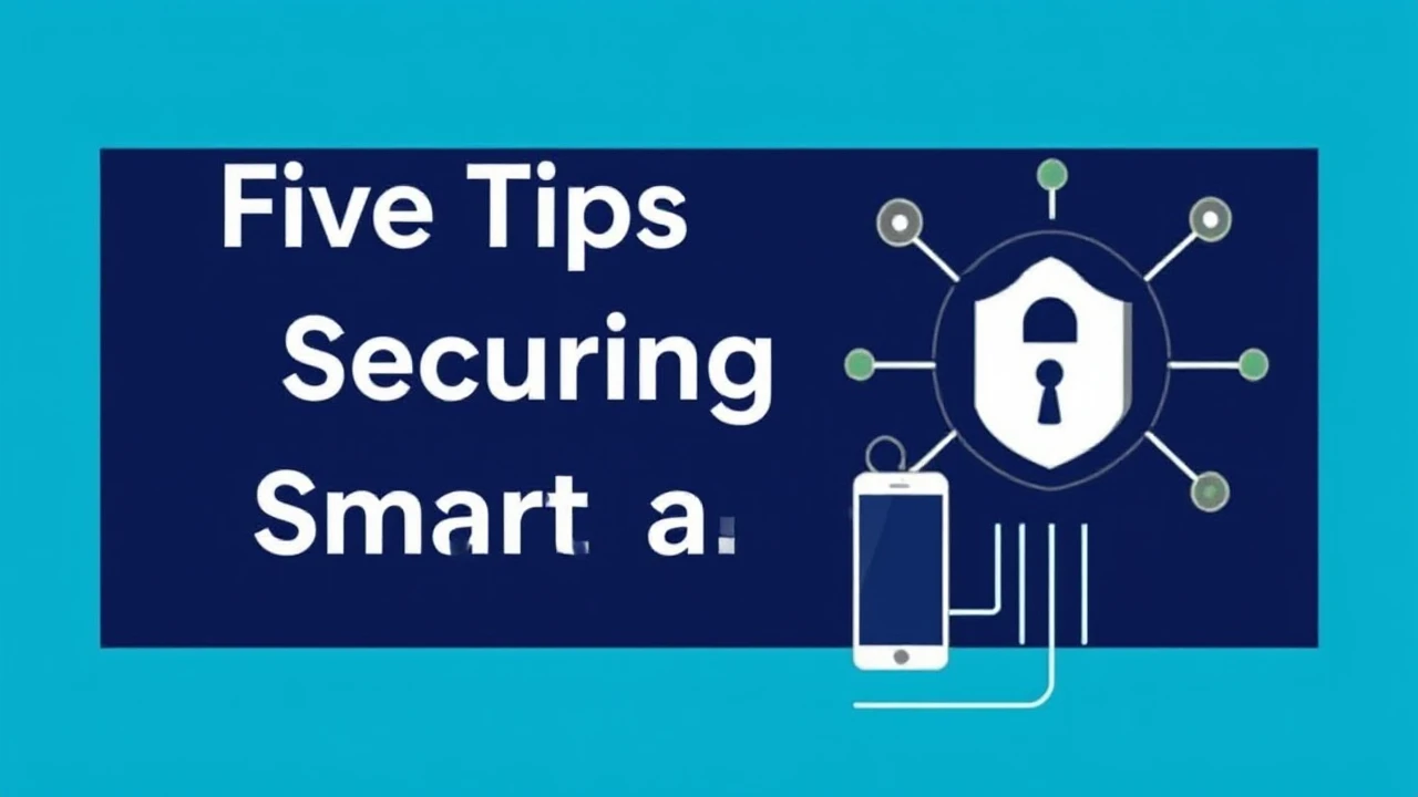 Essential Five Tips for Securing Your Smart Devices