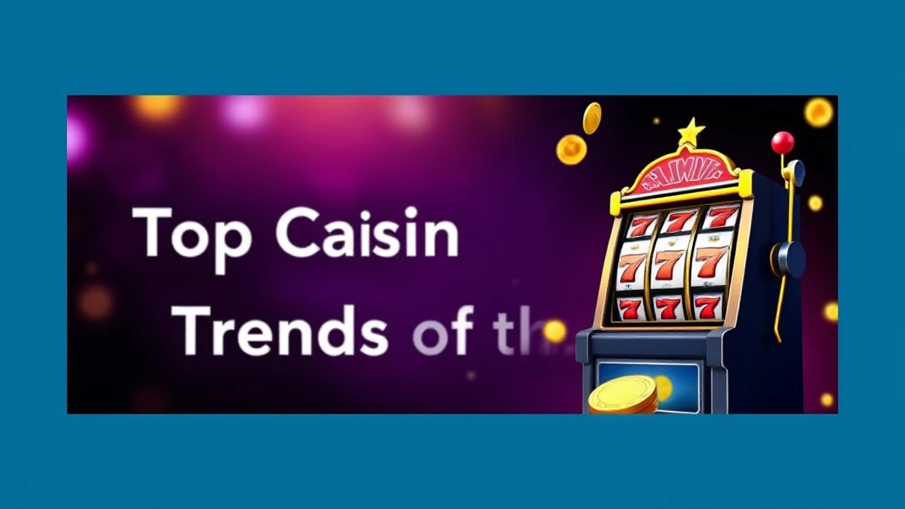 Unveiling the Top Casino Slot Trends of the Year