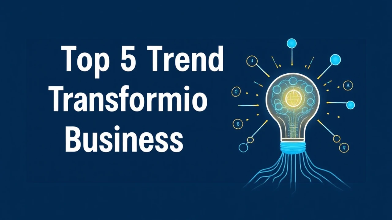 Unveiling the Top 5 Trends Transforming the Future of Business Innovation