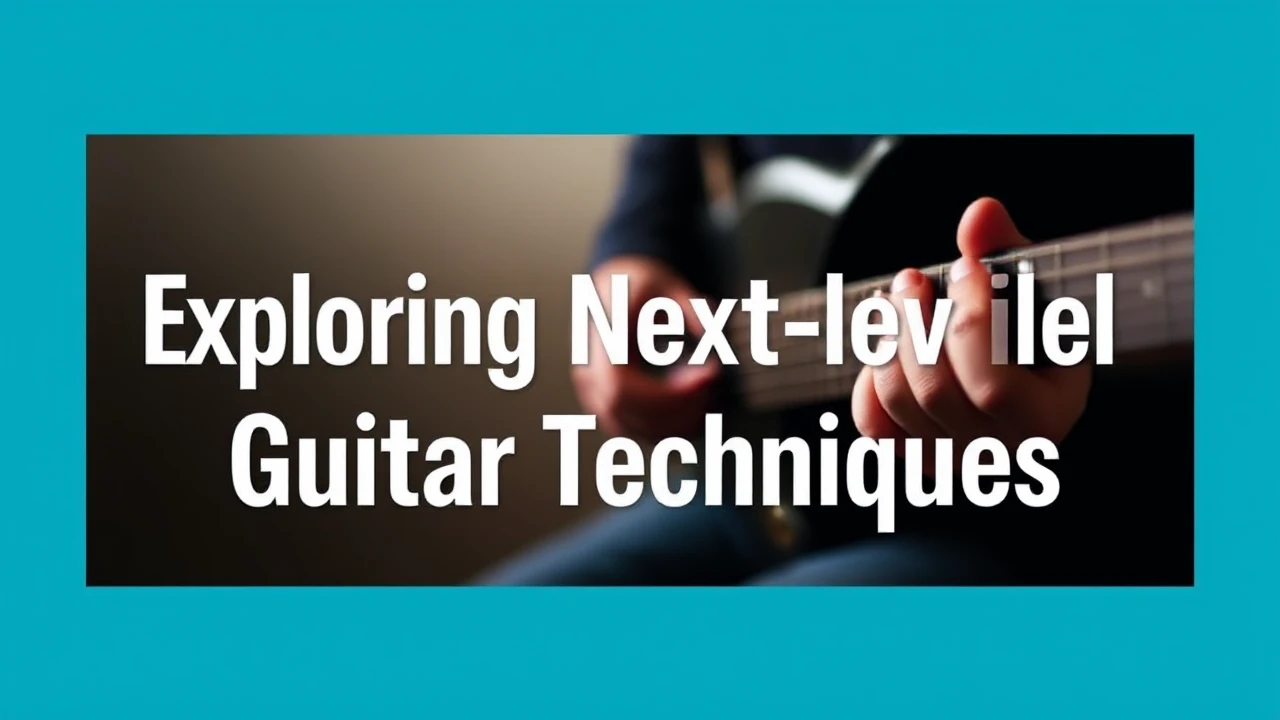 Boost Your Abilities: Exploring Next-level Guitar Techniques