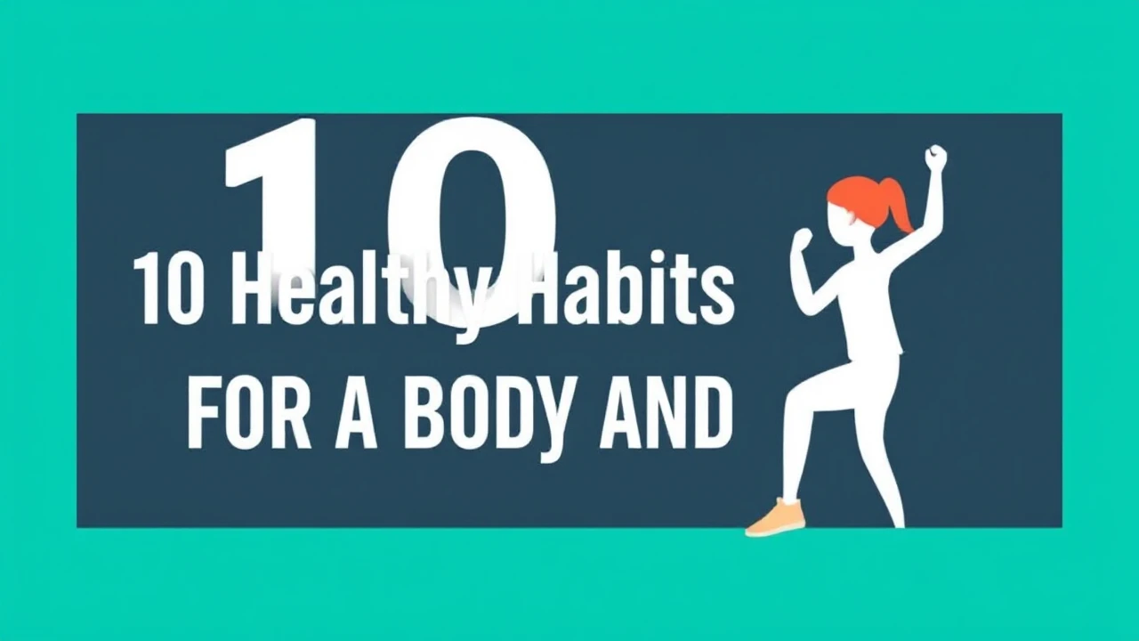Effective 10 Healthy Habits for a Fit Body and Mind