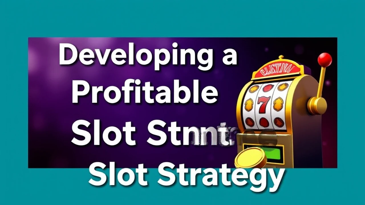 Developing a Profitable Slot Strategy