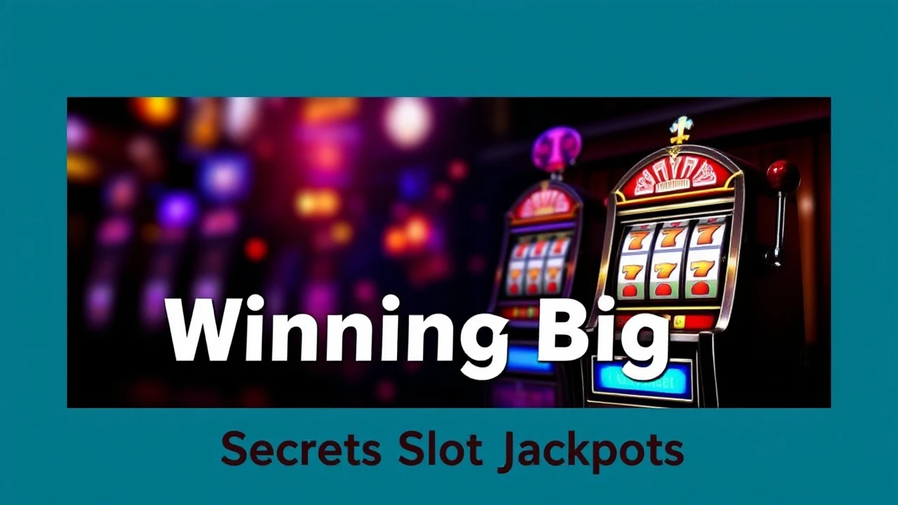 Winning Big: Secrets of Casino Slot Jackpots