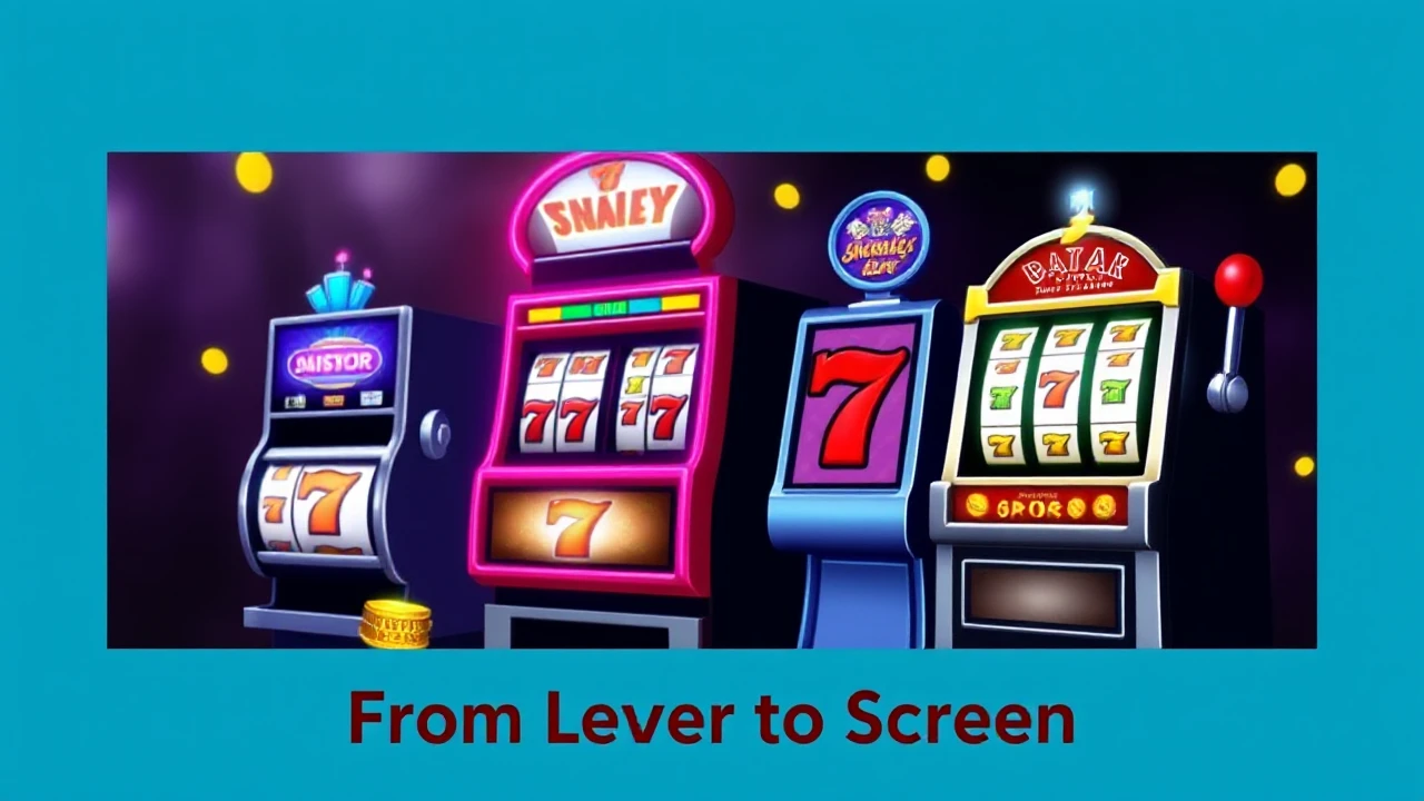 Exploring the Evolution of Online Slot Technology: From Lever to Screen