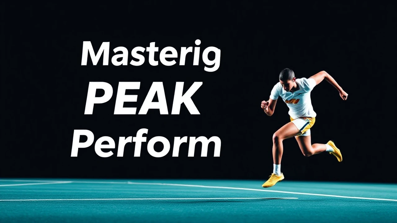 Mastering Peak Performance: Expert Tips from Professional Athletes