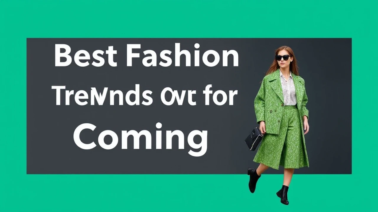 Best Fashion Trends to Watch Out for in the Coming Year