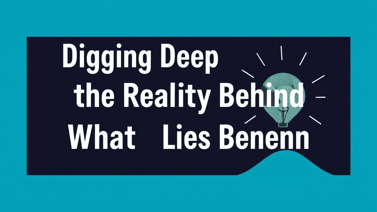 Digging Deep into the Reality Behind Headlines: What Lies Beneath