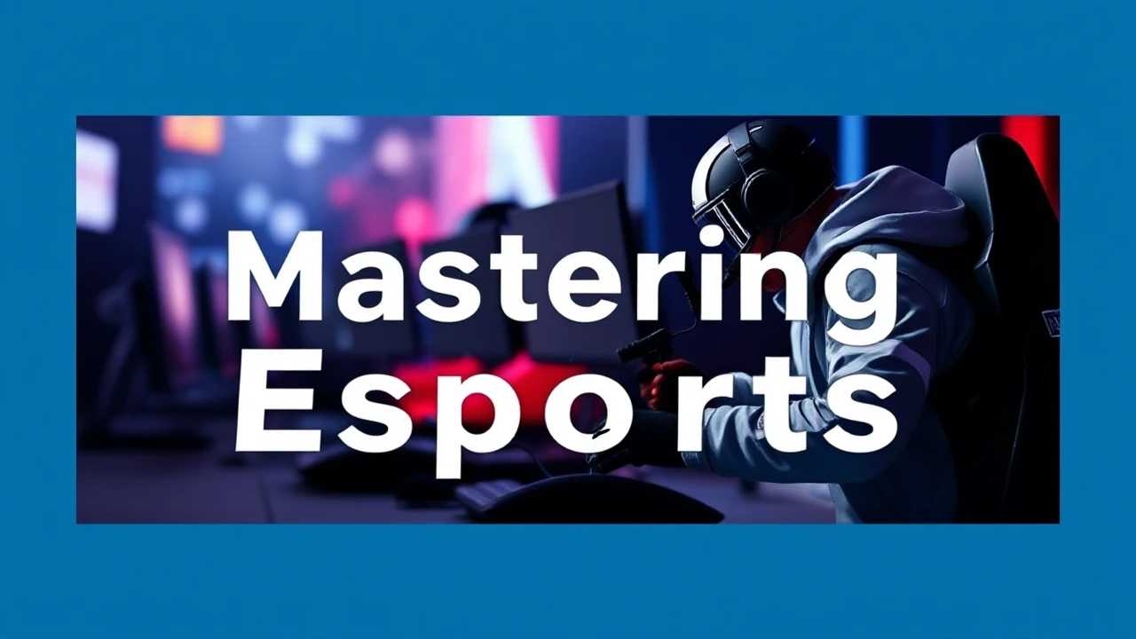 Mastering Esports: An Amateur's Guide to Conquering the Game
