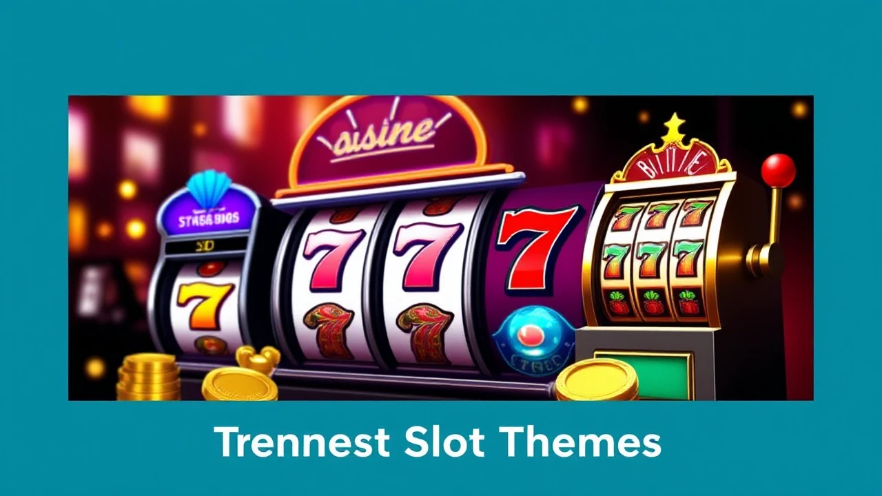 Exploring the Trendiest Casino Slot Themes