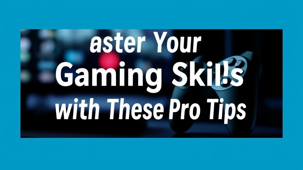 Master Your Gaming Skills with These Pro Tips