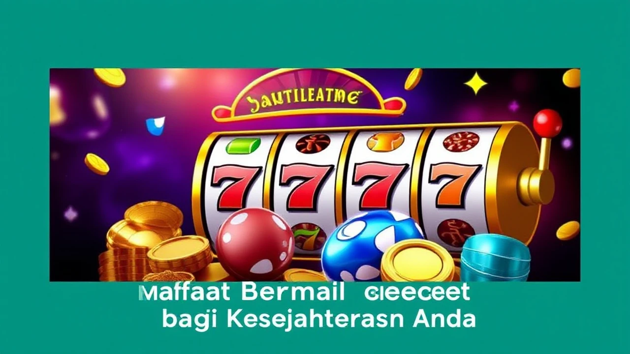 Manfaat Bermain Slot bagi Kesejahteraan Anda