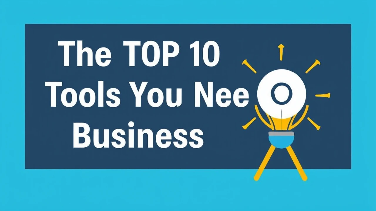 The Top 10 Tools You Need as a Business Owner