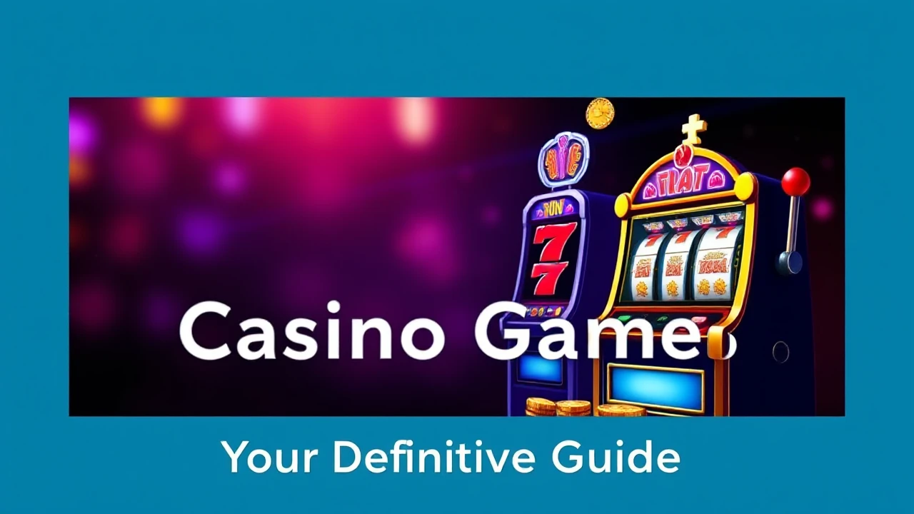 Your Definitive Guide to Enjoying Casino Games
