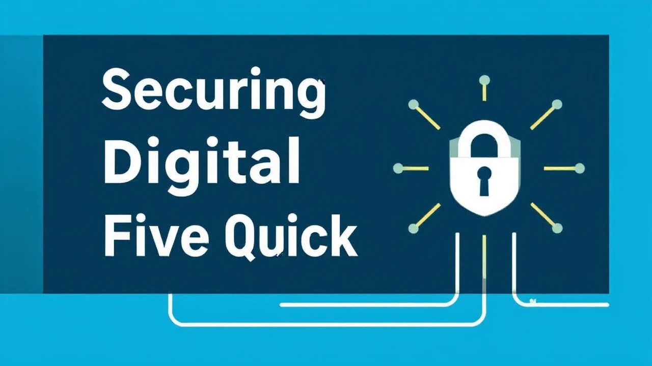 Securing Your Digital Devices: Five Quick Tips