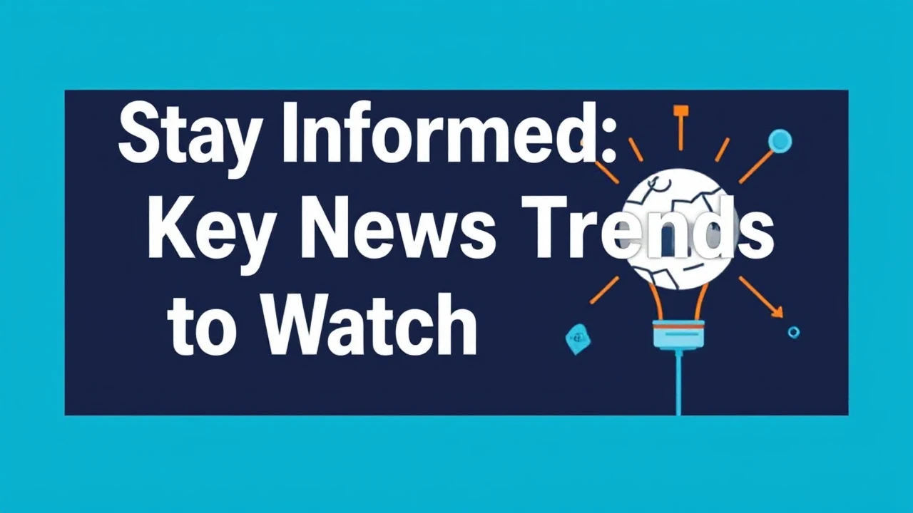 Stay Informed: Key News Trends to Watch Out For