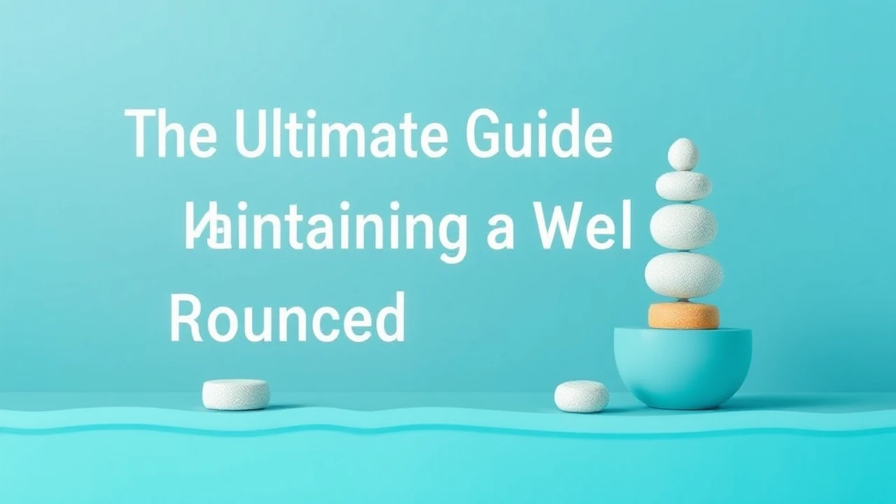 The Ultimate Guide to Maintaining a Well-Rounded Lifestyle